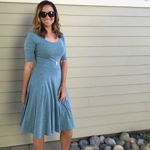 NWT✨LuLaRoe Blue Nicole Dress